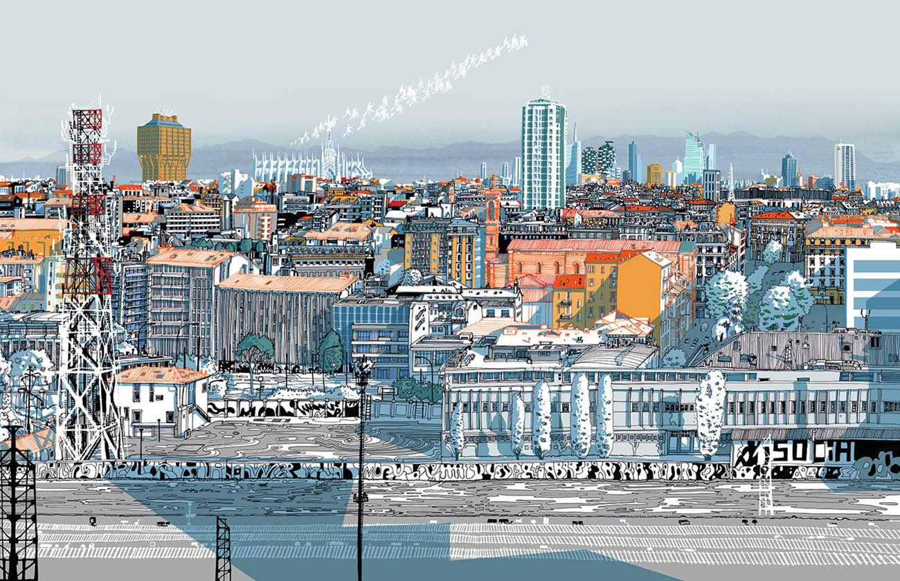 How to sketch the city with Carlo Stanga