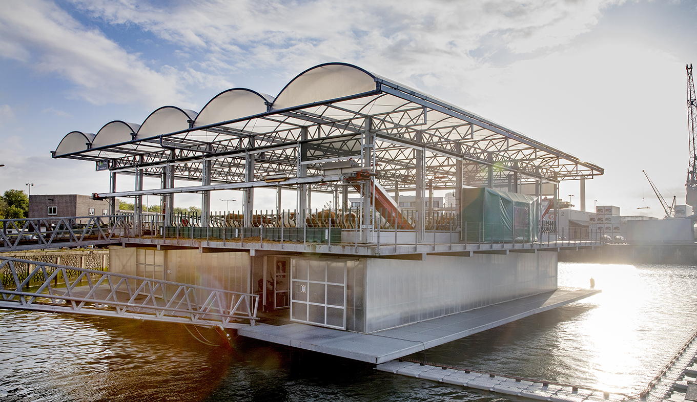 Rethinking Urban Farming at Rotterdam’s Floating Farm